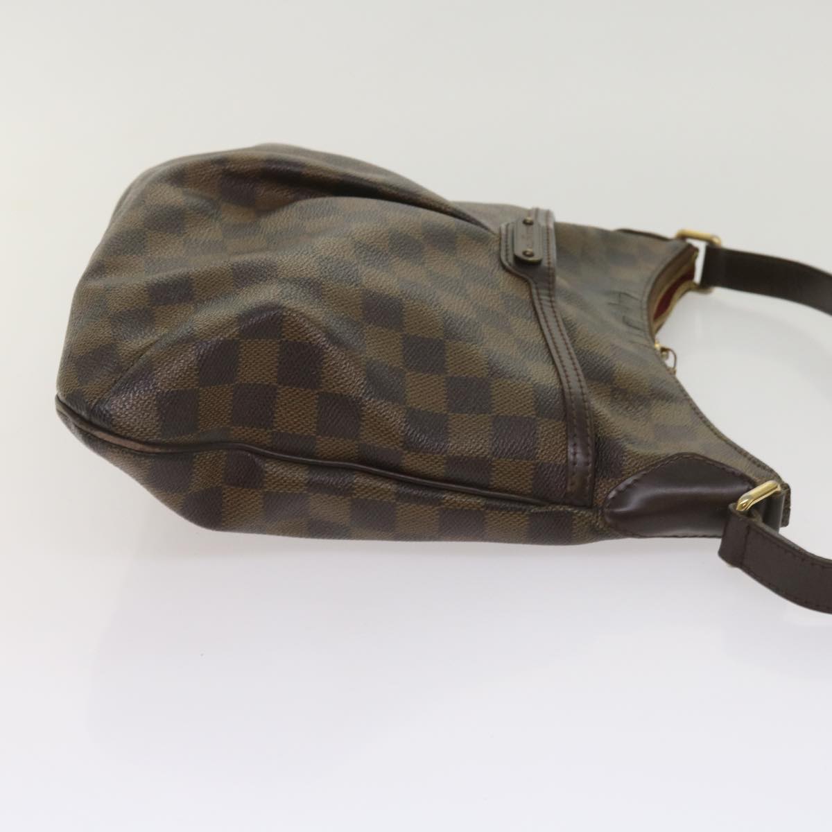 LOUIS VUITTON Damier Ebene Bloomsbury PM Shoulder Bag N42251 LV Auth 64844