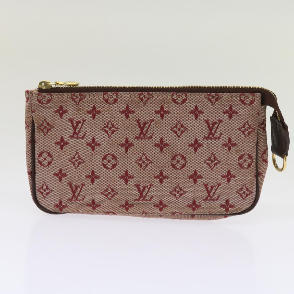 LOUIS VUITTON Monogram Mini Bucket GM Shoulder Bag Slys LV Auth 64847