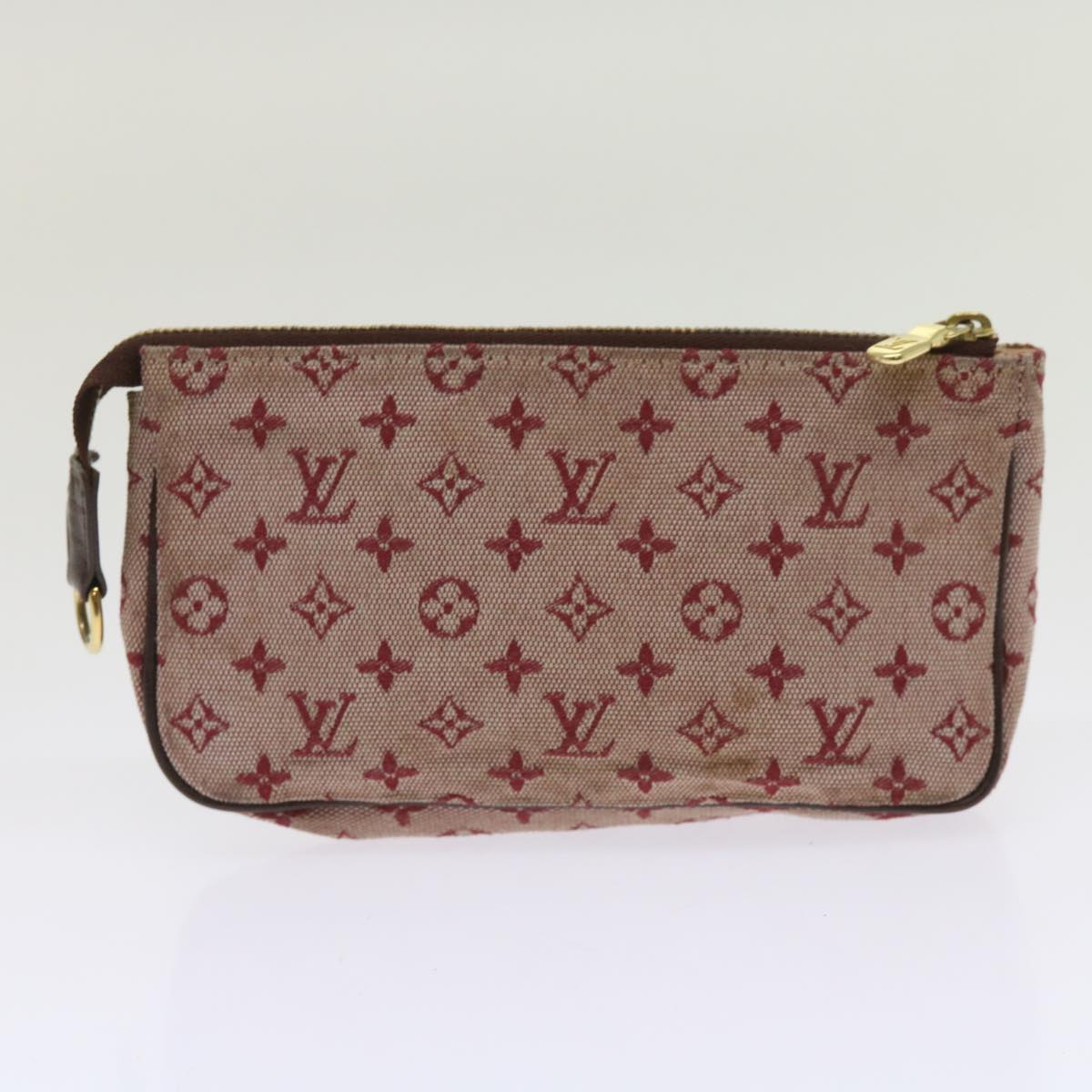 LOUIS VUITTON Monogram Mini Bucket GM Shoulder Bag Slys LV Auth 64847