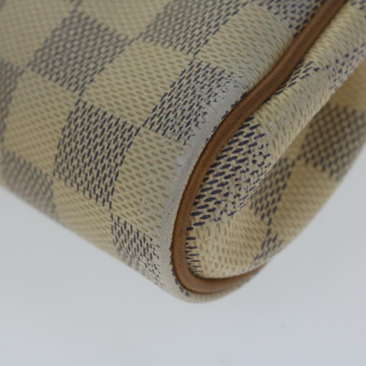 LOUIS VUITTON Damier Azur Eva Shoulder Bag 2way N55214 LV Auth 64896