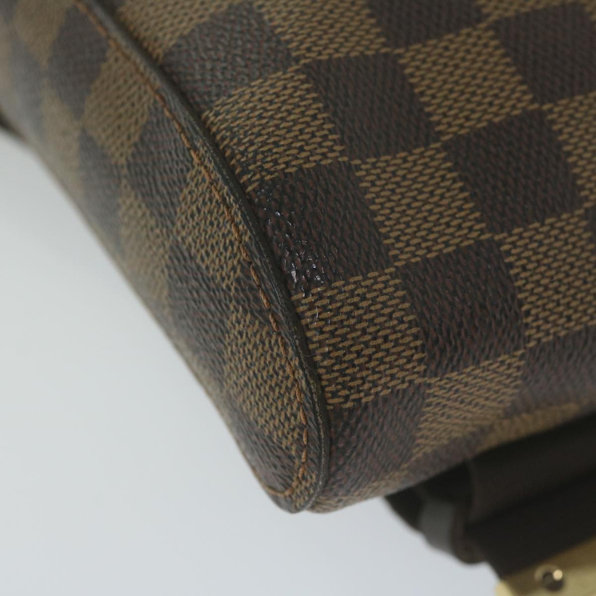 LOUIS VUITTON Damier Ebene Geronimos Shoulder Bag N51994 LV Auth 64932