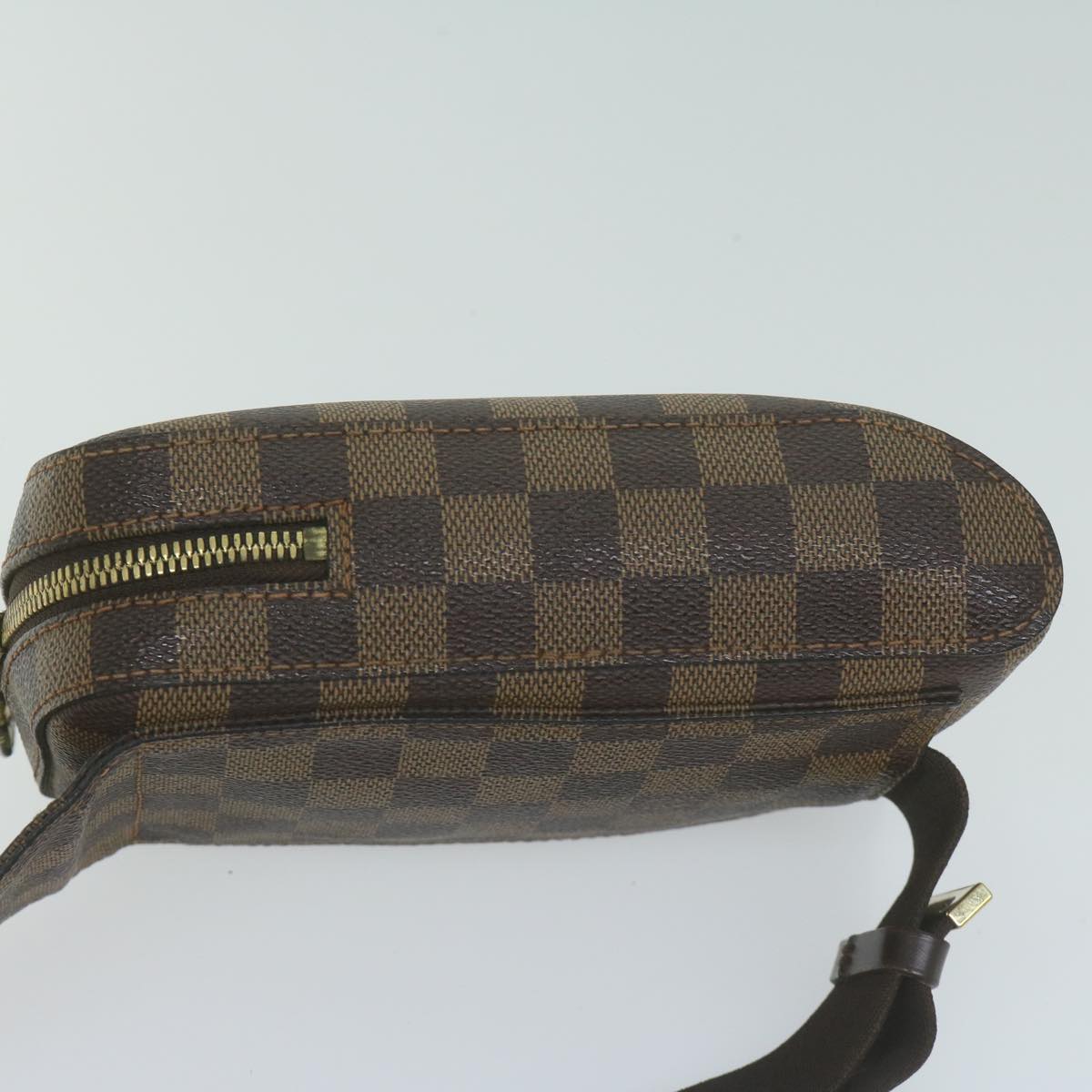 LOUIS VUITTON Damier Ebene Geronimos Shoulder Bag N51994 LV Auth 64932