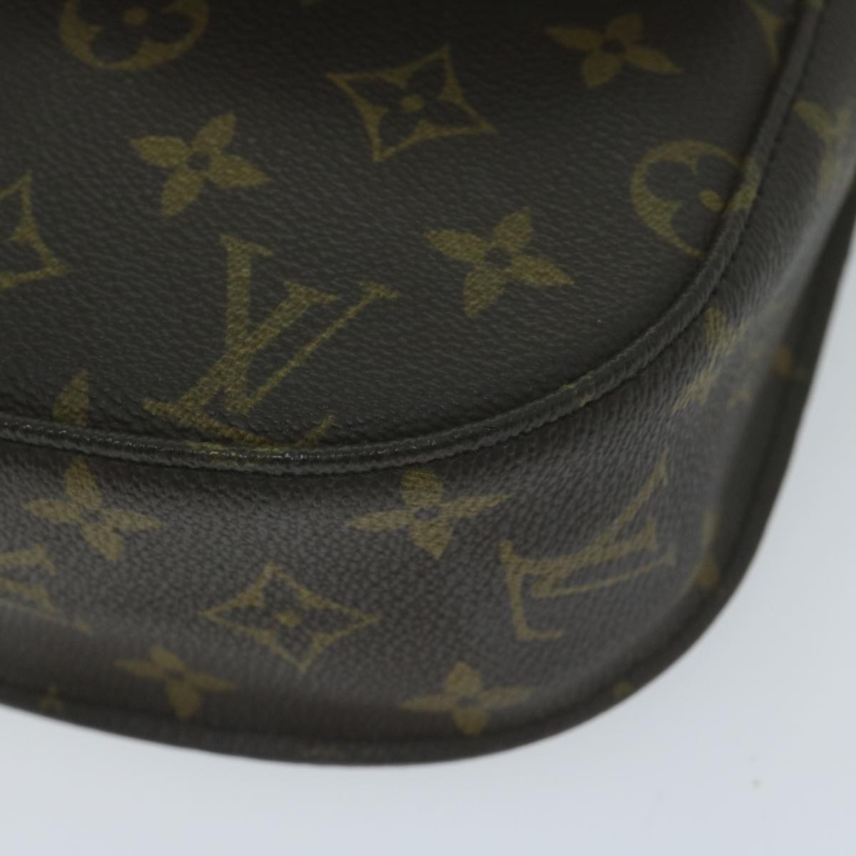 LOUIS VUITTON Monogram Saint Cloud GM Shoulder Bag M51242 LV Auth 64944