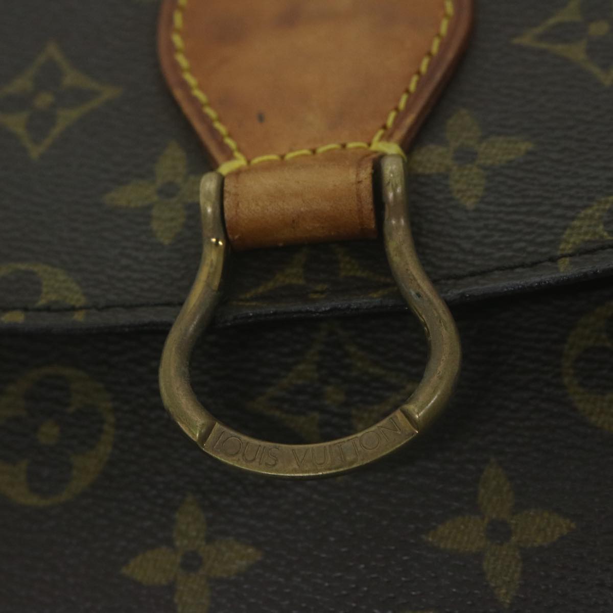 LOUIS VUITTON Monogram Saint Cloud GM Shoulder Bag M51242 LV Auth 64944