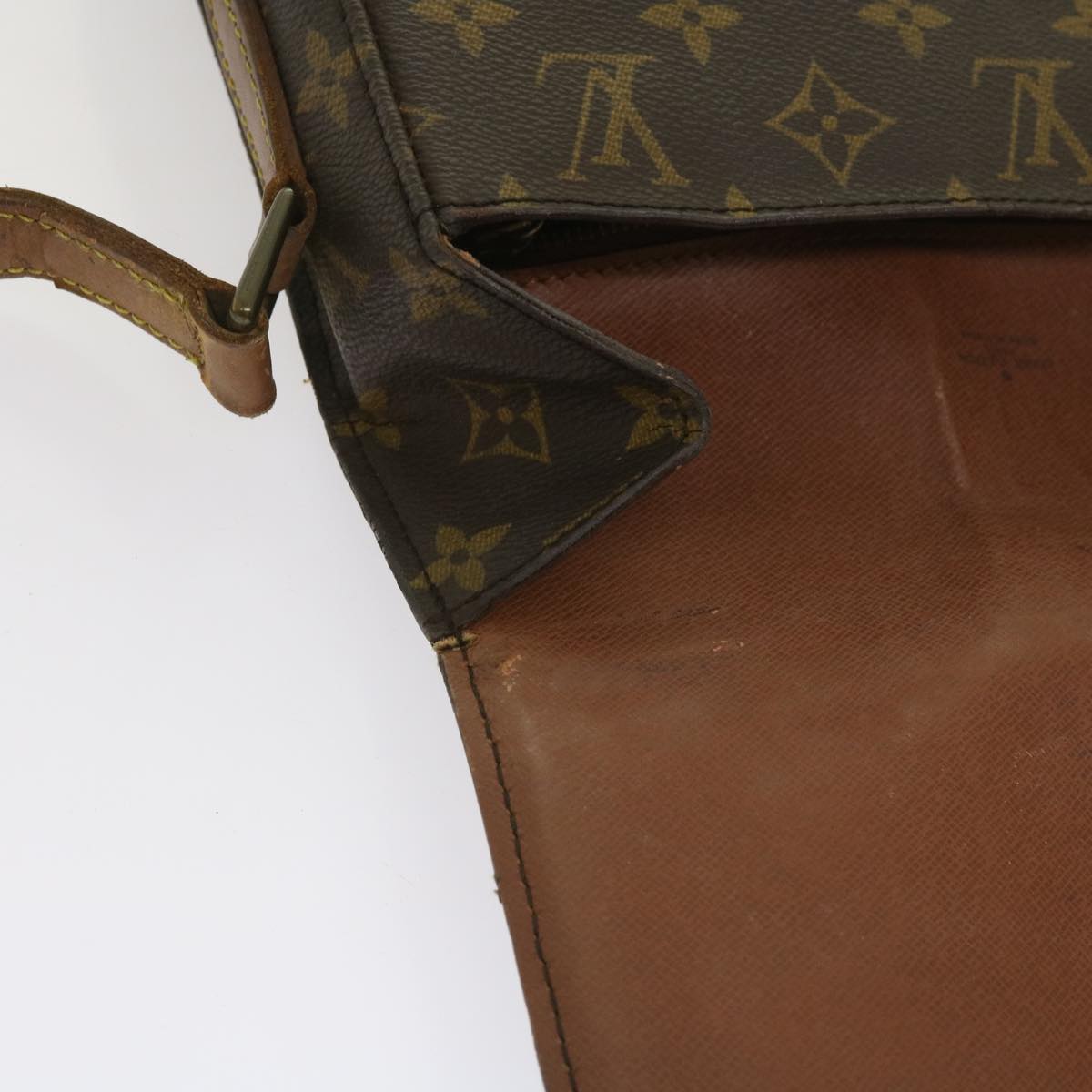 LOUIS VUITTON Monogram Saint Cloud GM Shoulder Bag M51242 LV Auth 64945