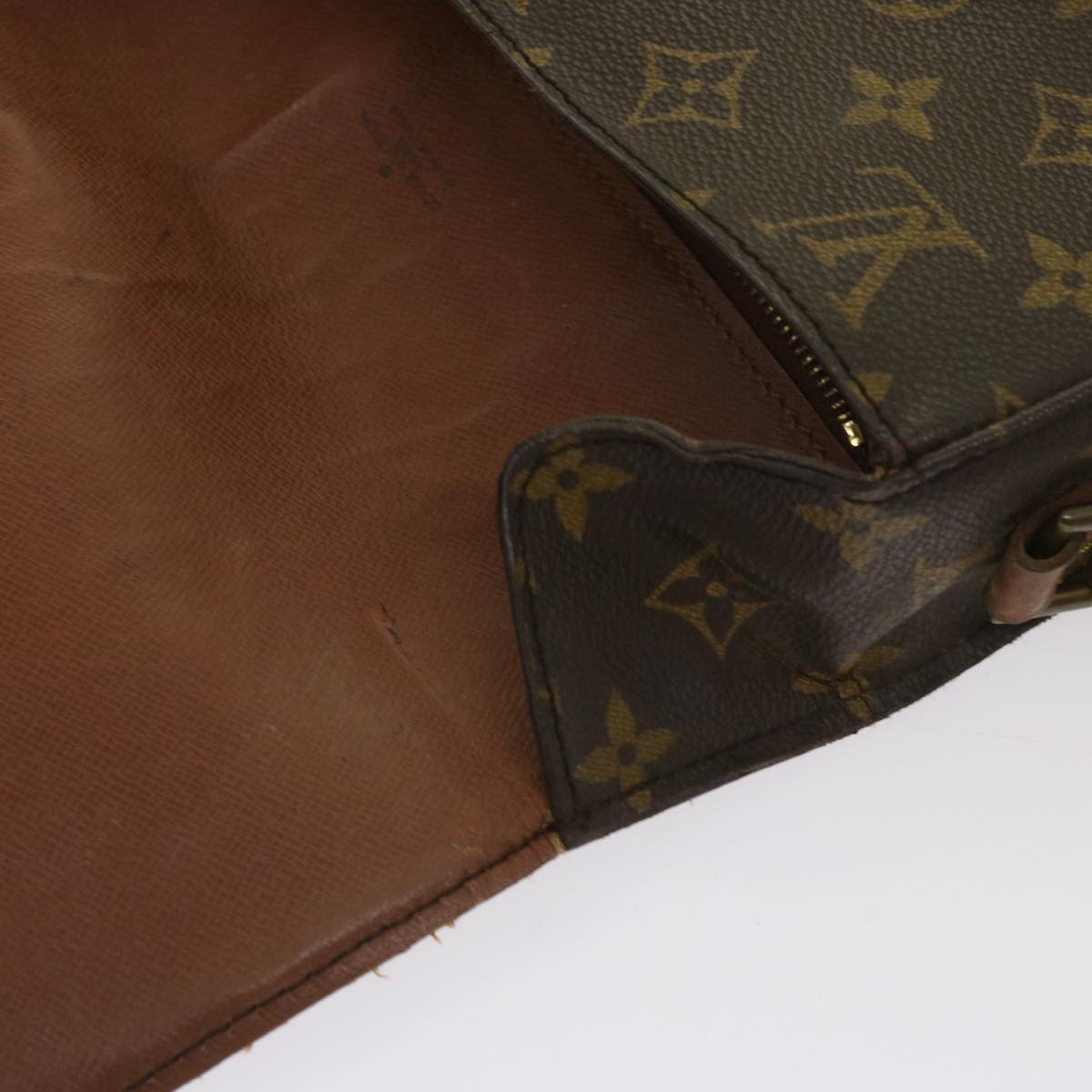 LOUIS VUITTON Monogram Saint Cloud GM Shoulder Bag M51242 LV Auth 64945