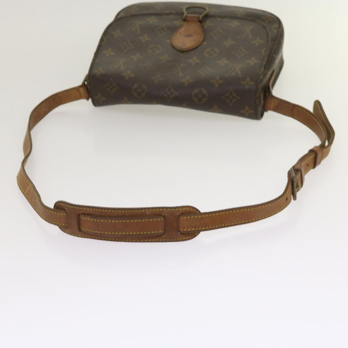 LOUIS VUITTON Monogram Saint Cloud GM Shoulder Bag M51242 LV Auth 64945