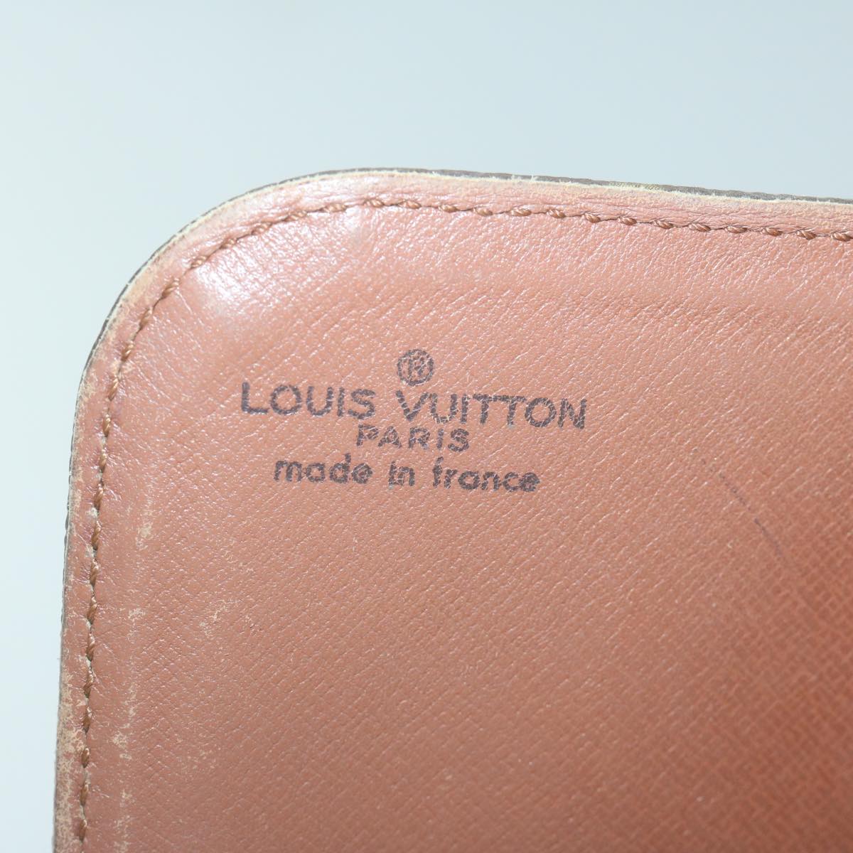 LOUIS VUITTON Monogram Cartouchiere MM Shoulder Bag M51253 LV Auth 64946