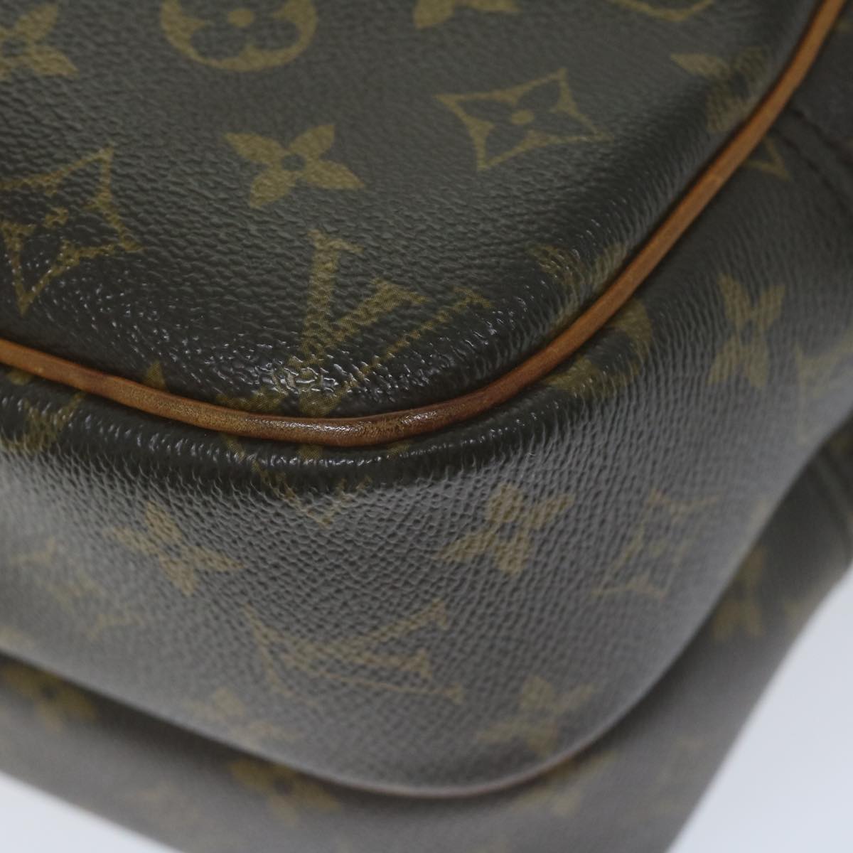 LOUIS VUITTON Monogram Reporter PM Shoulder Bag M45254 LV Auth 64978