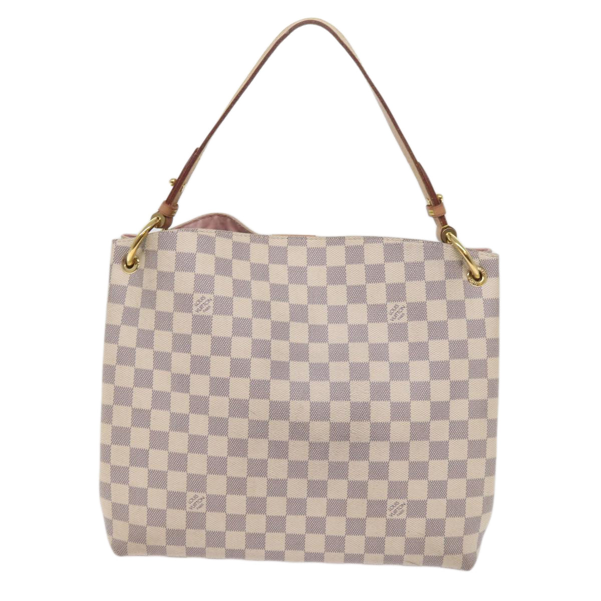 LOUIS VUITTON Damier Azur Graceful MM Shoulder Bag N42233 LV Auth 64995 - 0