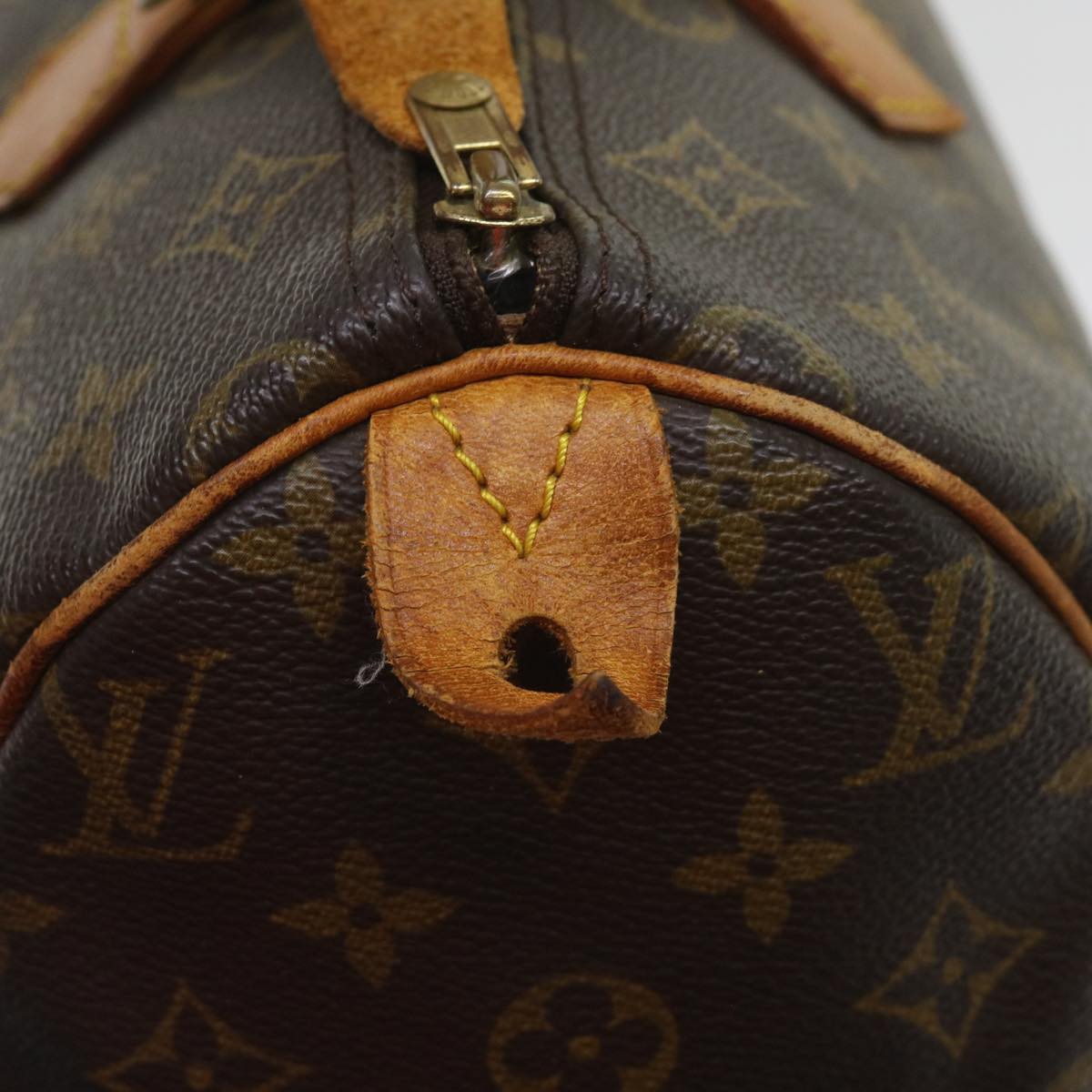 LOUIS VUITTON Monogram Speedy 30 Hand Bag M41526 LV Auth 65003