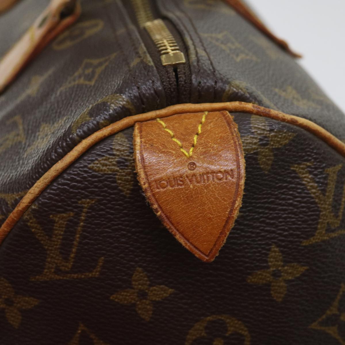 LOUIS VUITTON Monogram Speedy 30 Hand Bag M41526 LV Auth 65003