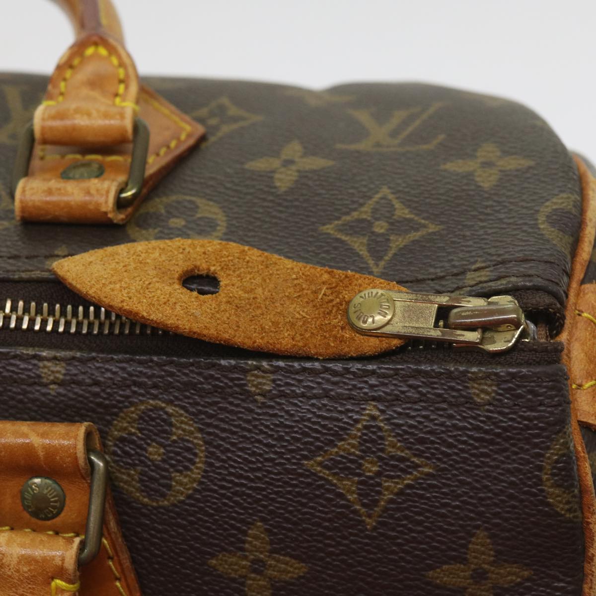 LOUIS VUITTON Monogram Speedy 30 Hand Bag M41526 LV Auth 65003