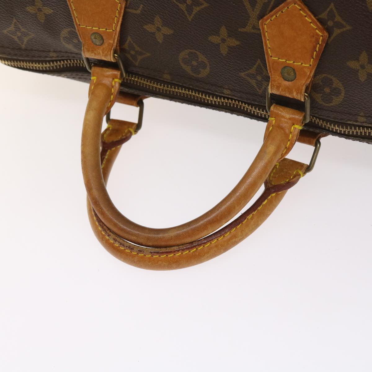 LOUIS VUITTON Monogram Speedy 30 Hand Bag M41526 LV Auth 65003