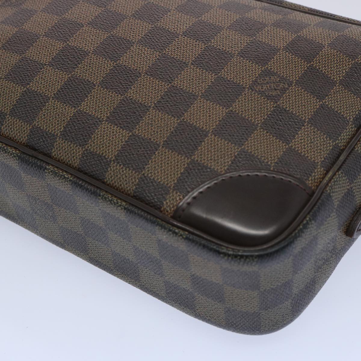 LOUIS VUITTON Damier Ebene Trocadero 27 Shoulder Bag SPO N48085 LV Auth 65038