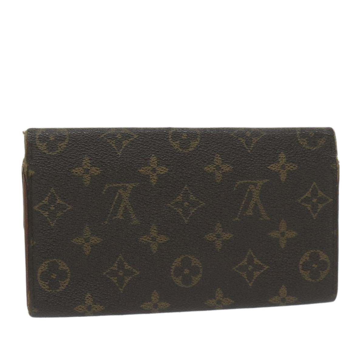 LOUIS VUITTON Monogram Pochette Porte Monnaie Credit Wallet M61725 LV Auth 65040 - 0