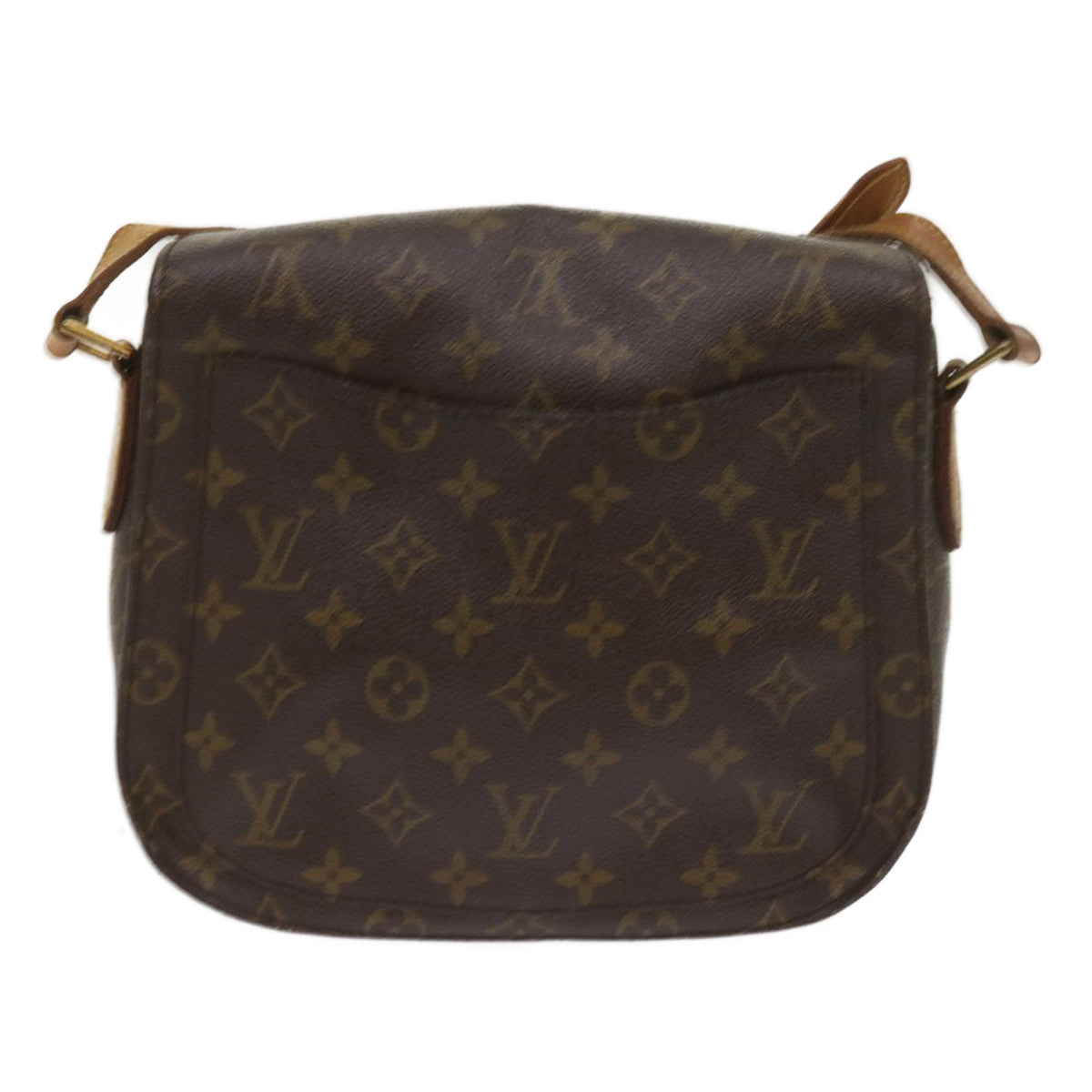 LOUIS VUITTON Monogram Saint Cloud GM Shoulder Bag M51242 LV Auth 65047