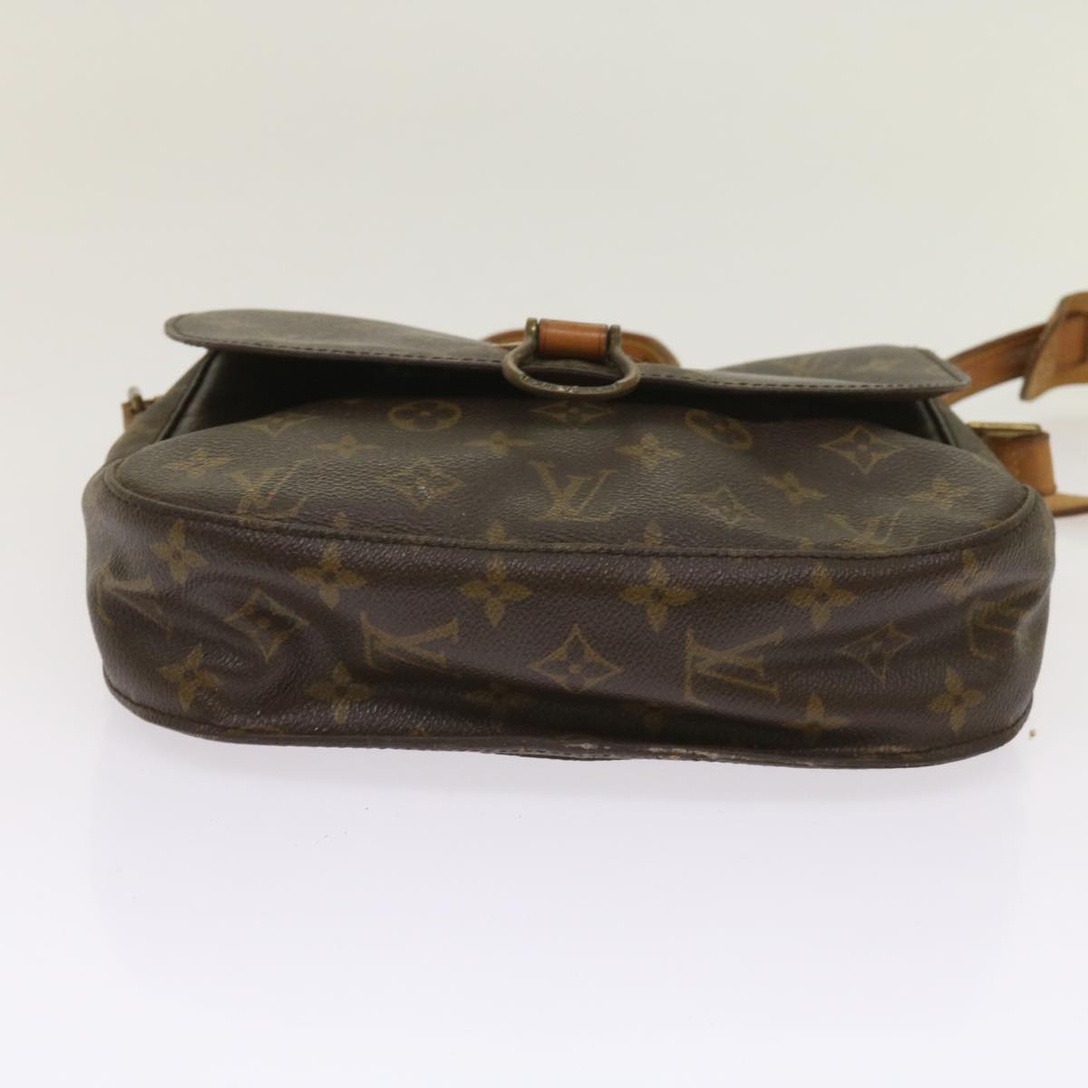 LOUIS VUITTON Monogram Saint Cloud GM Shoulder Bag M51242 LV Auth 65047