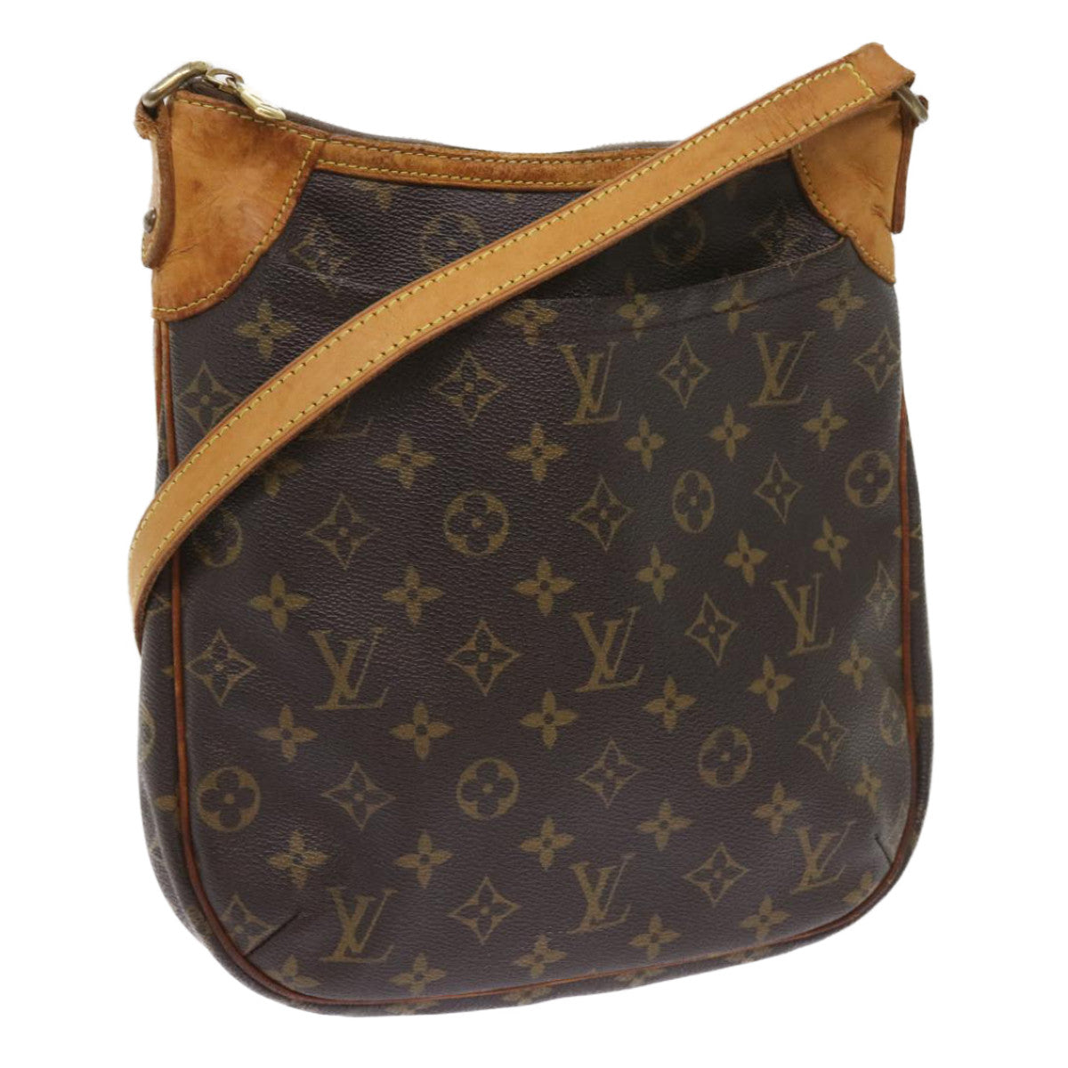 LOUIS VUITTON Monogram Odeon PM Shoulder Bag M56390 LV Auth 65067