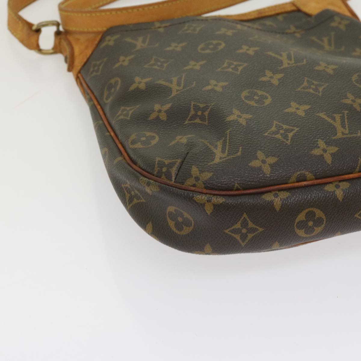 LOUIS VUITTON Monogram Odeon PM Shoulder Bag M56390 LV Auth 65067