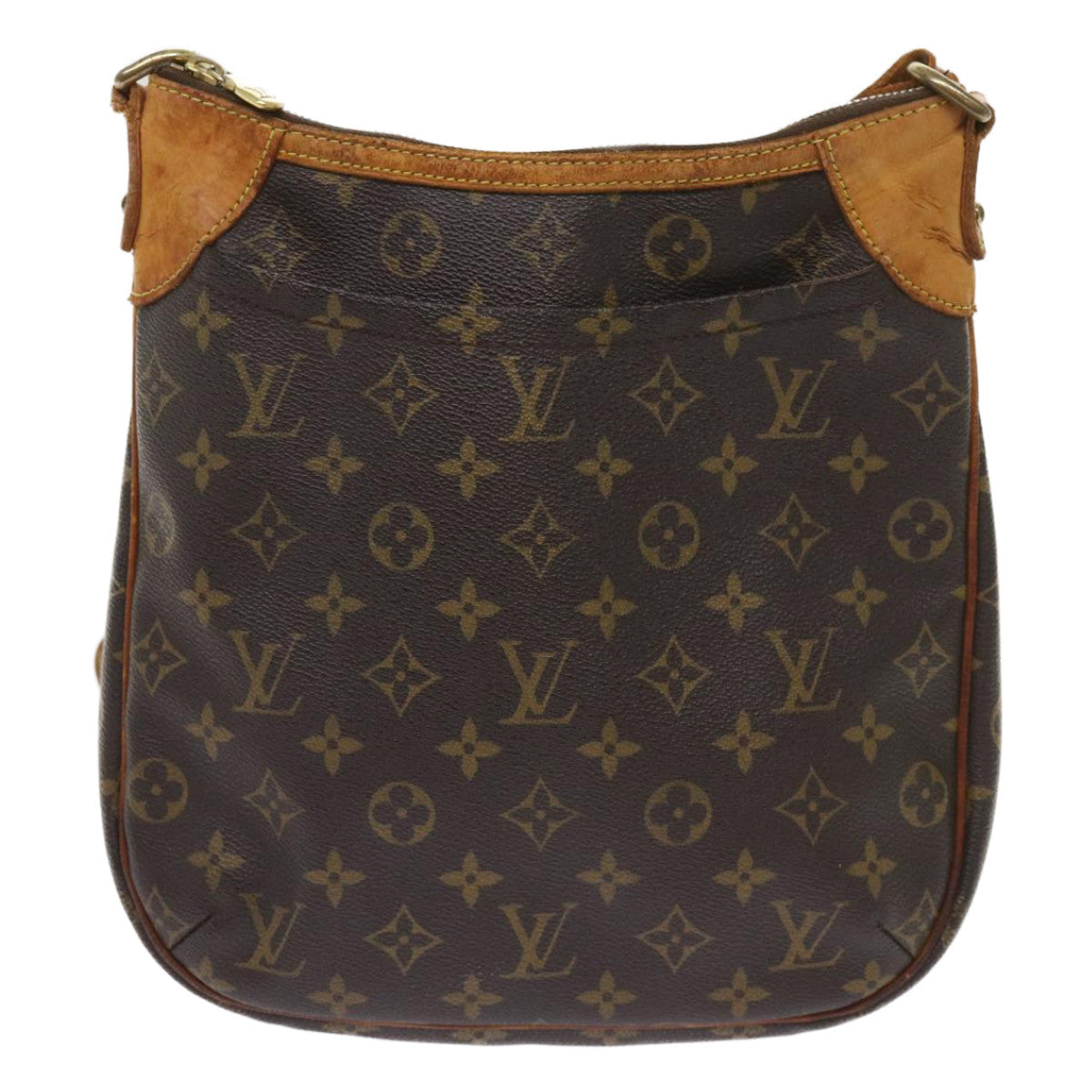 LOUIS VUITTON Monogram Odeon PM Shoulder Bag M56390 LV Auth 65067