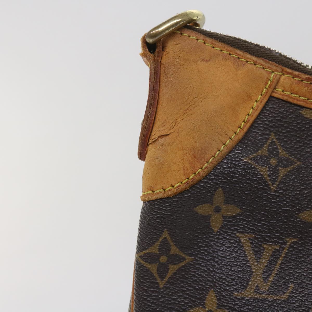 LOUIS VUITTON Monogram Odeon PM Shoulder Bag M56390 LV Auth 65067