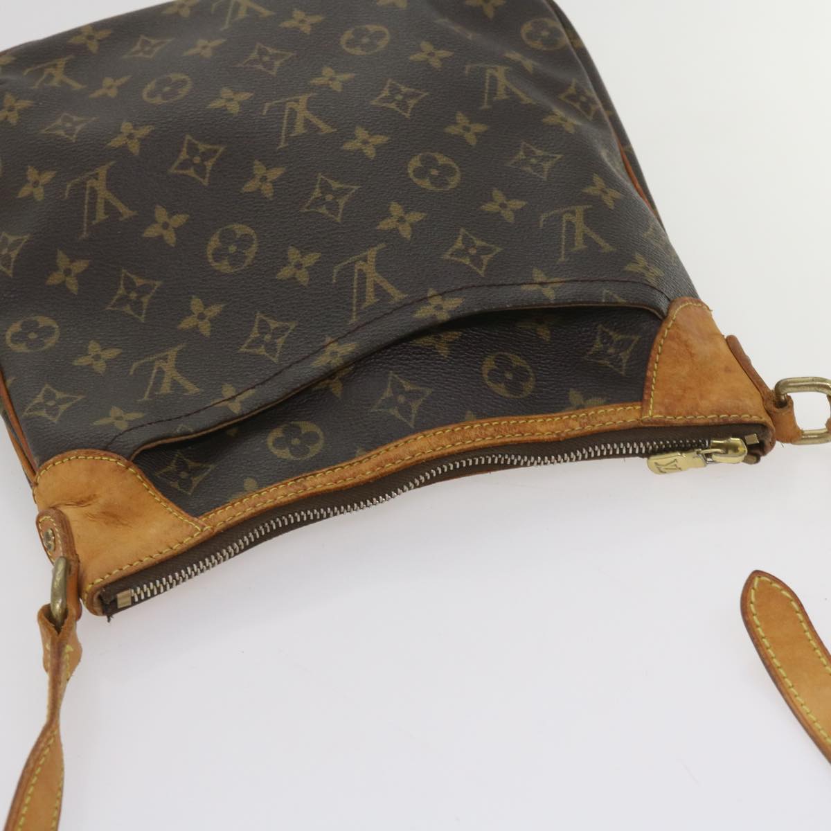 LOUIS VUITTON Monogram Odeon PM Shoulder Bag M56390 LV Auth 65067