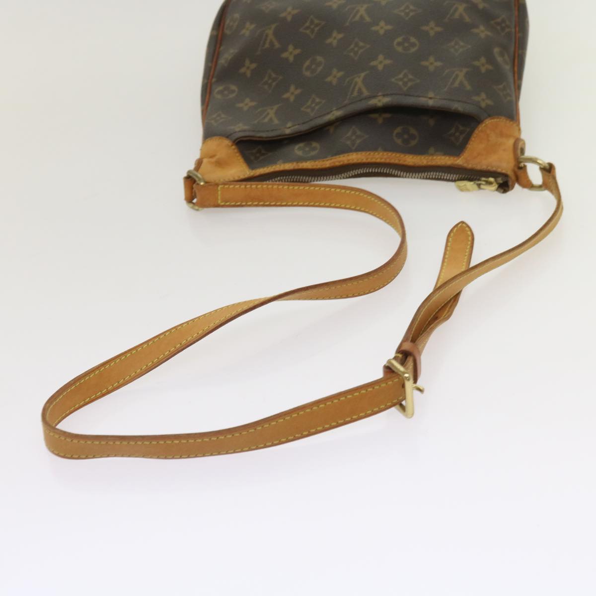 LOUIS VUITTON Monogram Odeon PM Shoulder Bag M56390 LV Auth 65067