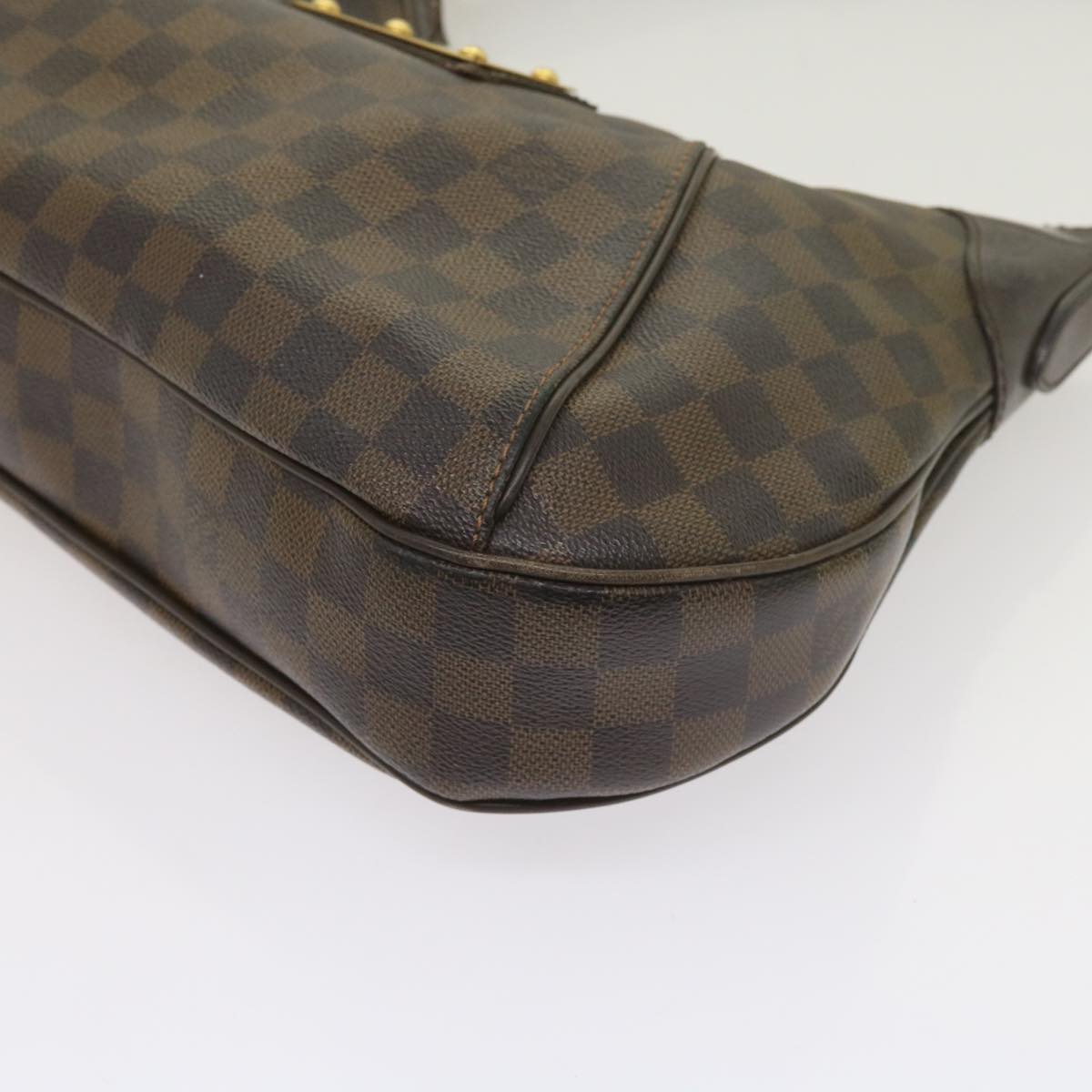 LOUIS VUITTON Damier Ebene Thames GM Shoulder Bag N48181 LV Auth 65068