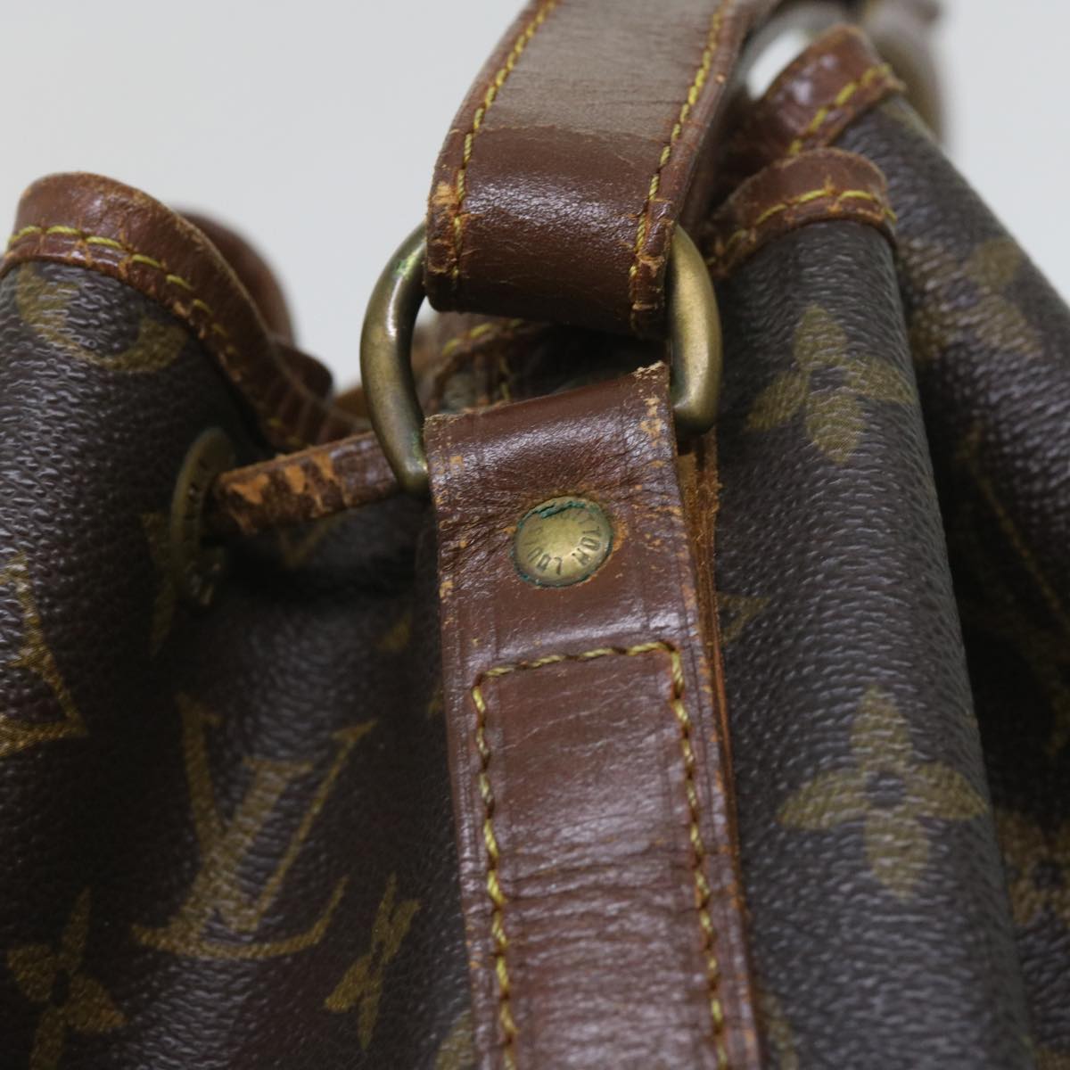 LOUIS VUITTON Monogram Noe Shoulder Bag M42224 LV Auth 65071