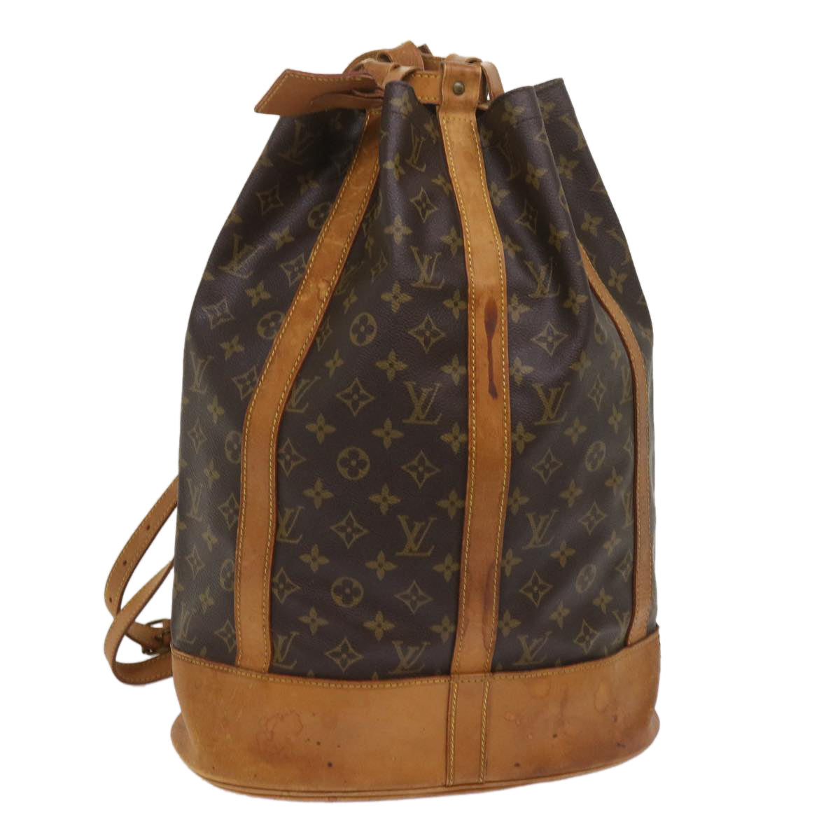 LOUIS VUITTON Monogram Randonnee GM Shoulder Bag M42244 LV Auth 65077