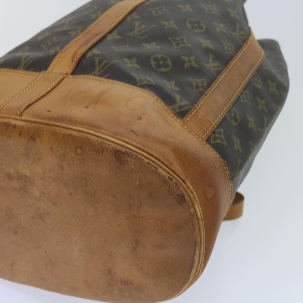 LOUIS VUITTON Monogram Randonnee GM Shoulder Bag M42244 LV Auth 65077