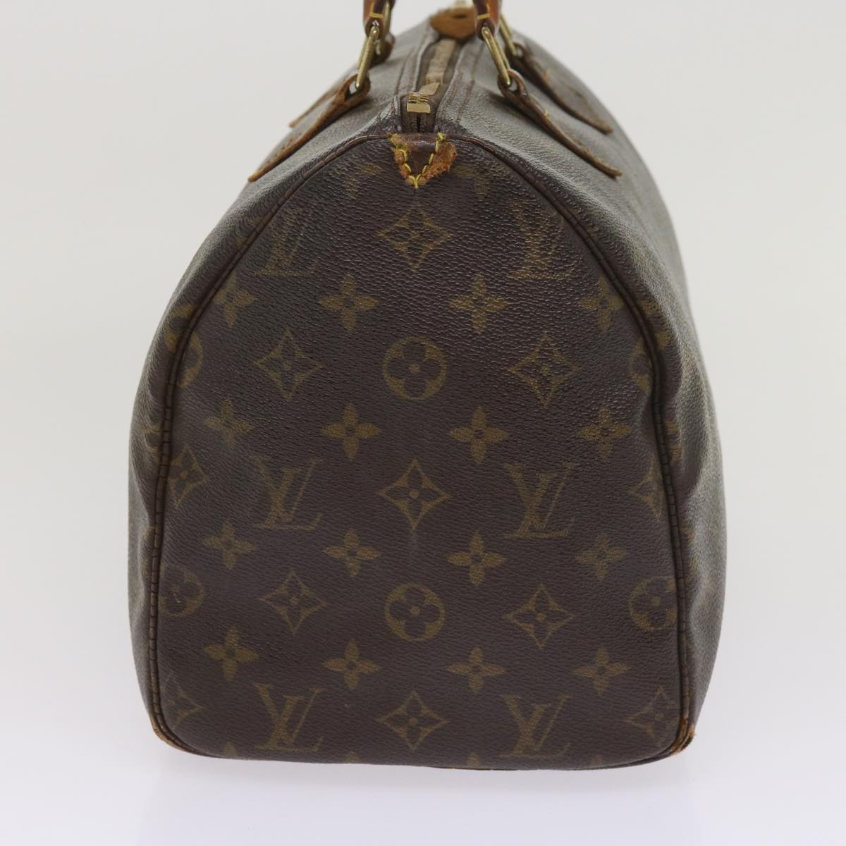 LOUIS VUITTON Monogram Speedy 30 Hand Bag M41526 LV Auth 65105