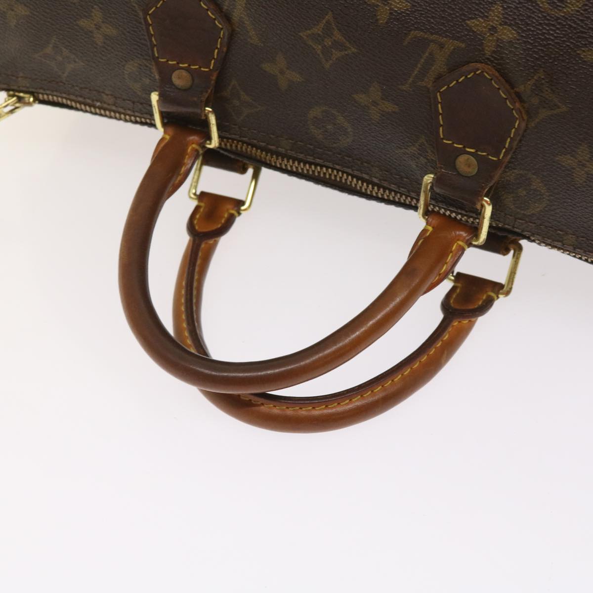 LOUIS VUITTON Monogram Speedy 30 Hand Bag M41526 LV Auth 65105