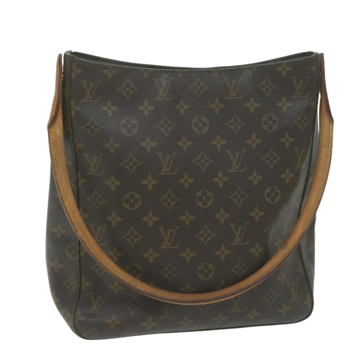 LOUIS VUITTON Monogram Looping GM Shoulder Bag M51145 LV Auth 65129