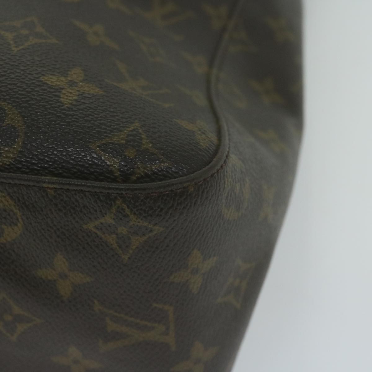 LOUIS VUITTON Monogram Looping GM Shoulder Bag M51145 LV Auth 65129