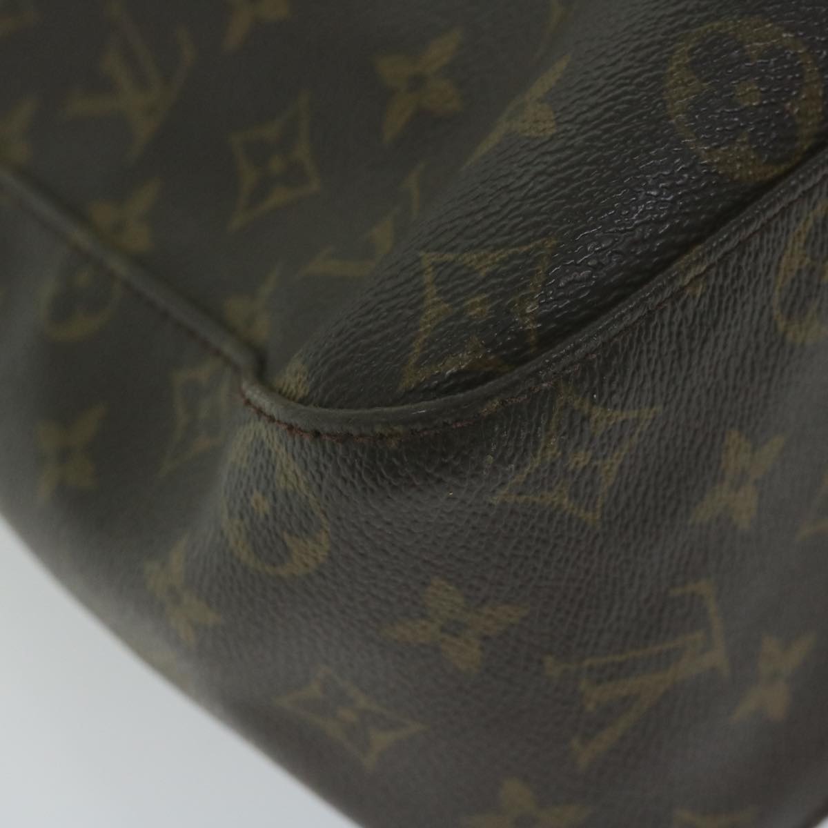 LOUIS VUITTON Monogram Looping GM Shoulder Bag M51145 LV Auth 65129