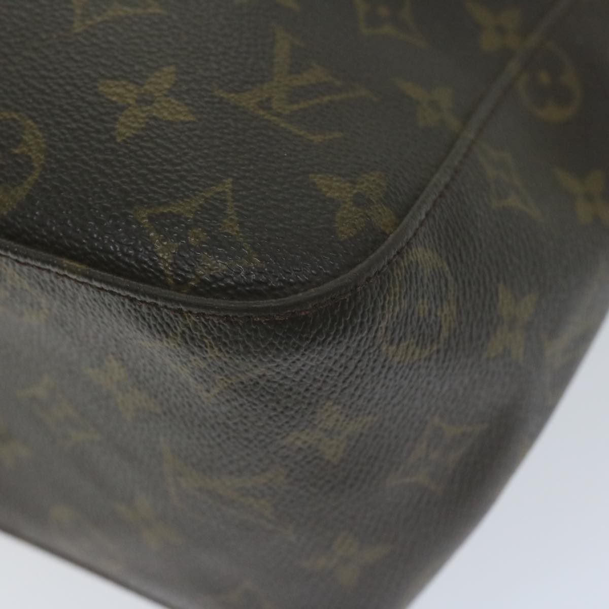 LOUIS VUITTON Monogram Looping GM Shoulder Bag M51145 LV Auth 65129