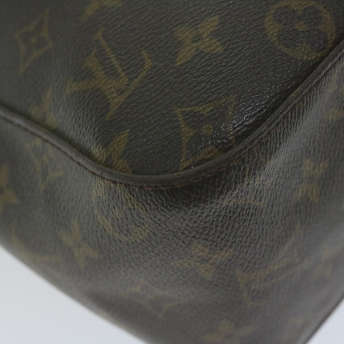 LOUIS VUITTON Monogram Looping GM Shoulder Bag M51145 LV Auth 65129