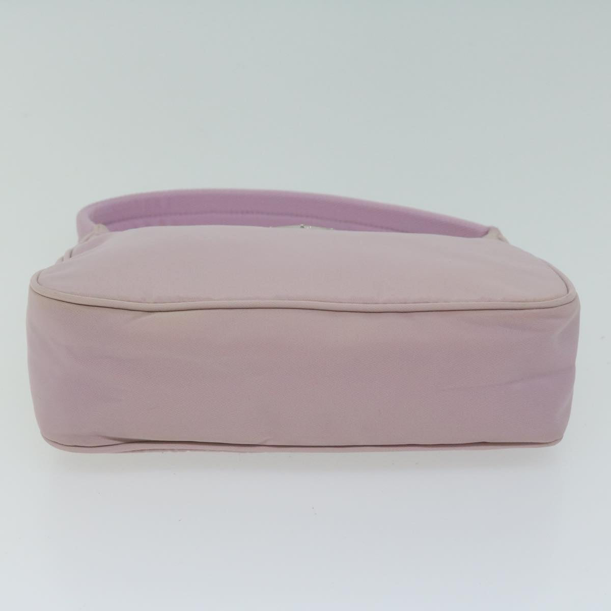 PRADA Hand Bag Nylon Pink Auth 65136