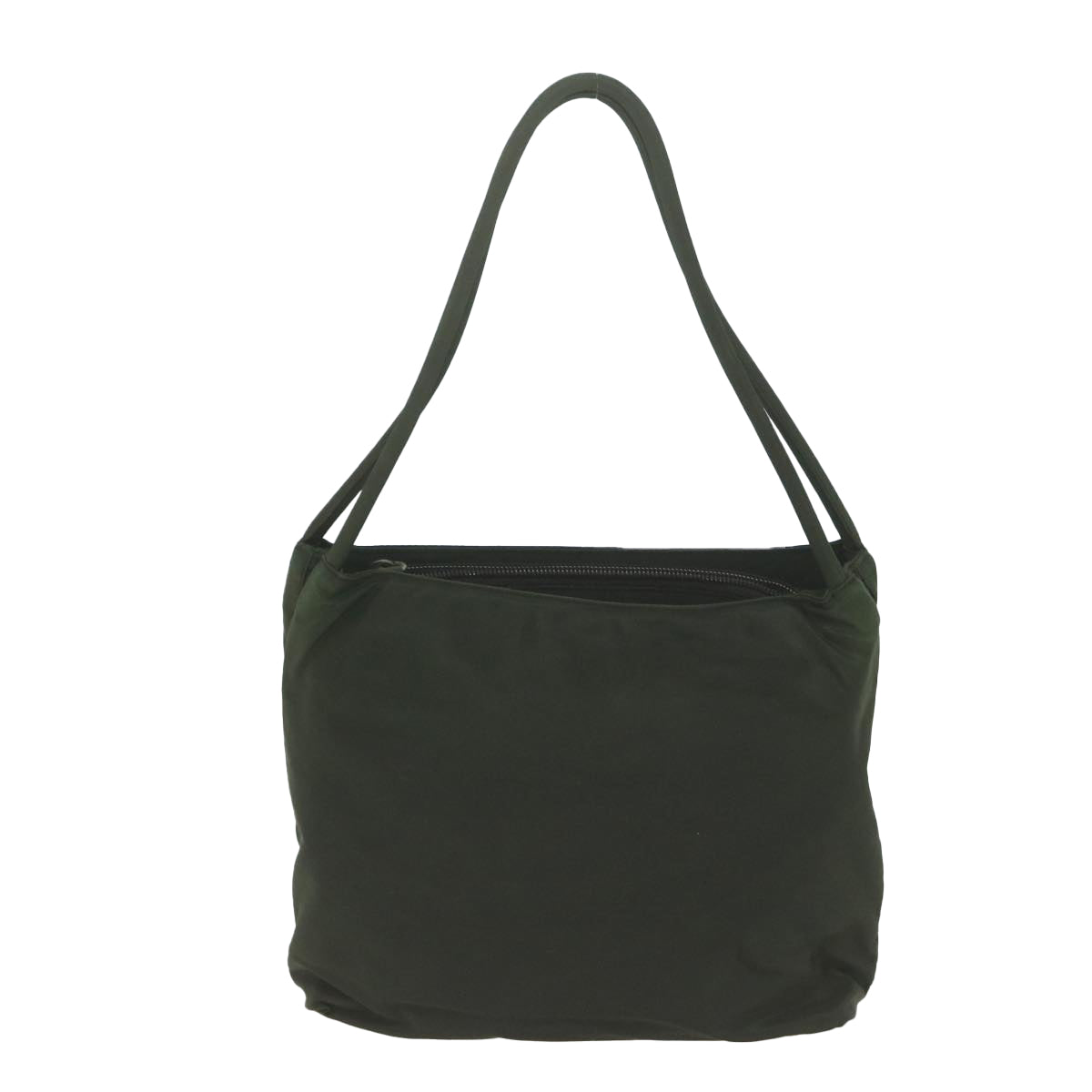 PRADA Hand Bag Nylon Khaki Auth 65169 - 0