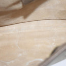 GUCCI GG Supreme Web Sherry Line Clutch Bag PVC Beige 89 01 030 Auth 65174-10