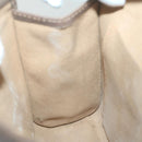 GUCCI GG Supreme Web Sherry Line Clutch Bag PVC Beige 89 01 030 Auth 65174-17