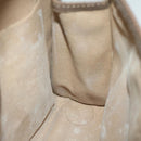 GUCCI GG Supreme Web Sherry Line Clutch Bag PVC Beige 89 01 030 Auth 65174-18