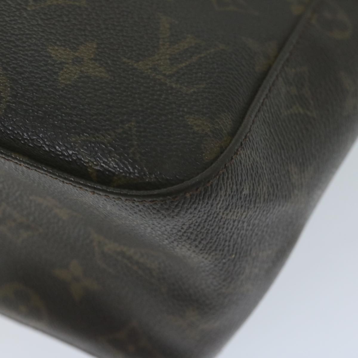 LOUIS VUITTON Monogram Looping GM Shoulder Bag M51145 LV Auth 65183