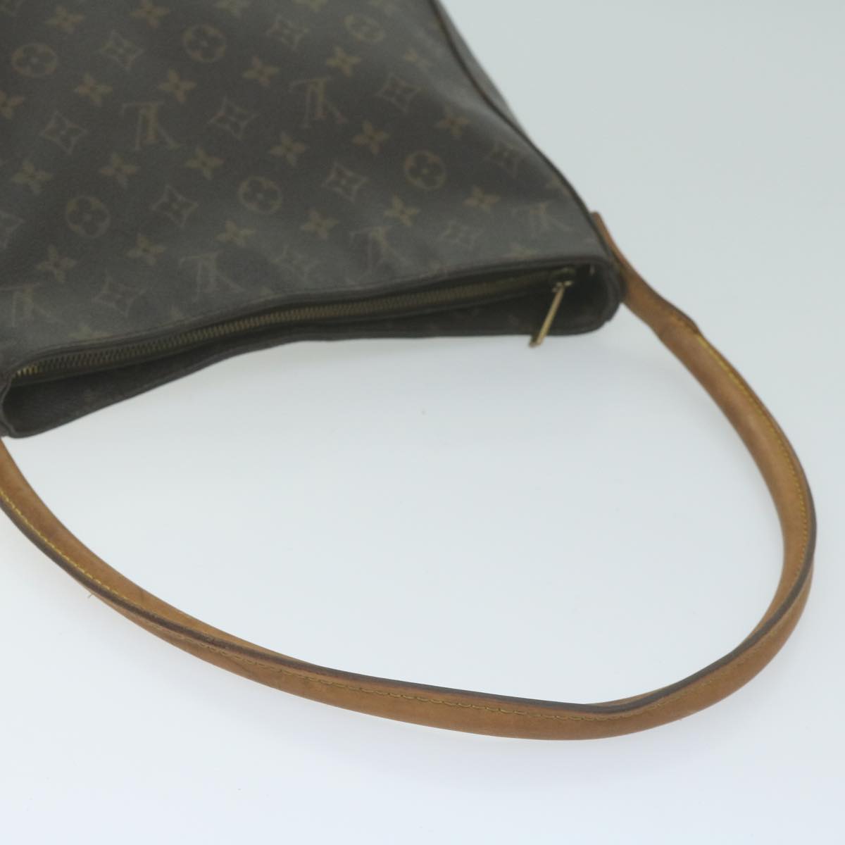 LOUIS VUITTON Monogram Looping GM Shoulder Bag M51145 LV Auth 65183