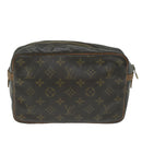 LOUIS VUITTON Monogram Compiegne 23 Clutch Bag M51847 LV Auth 65189-2