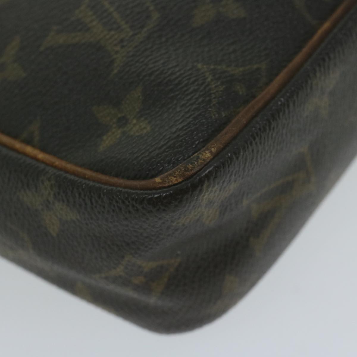 LOUIS VUITTON Monogram Compiegne 23 Clutch Bag M51847 LV Auth 65189