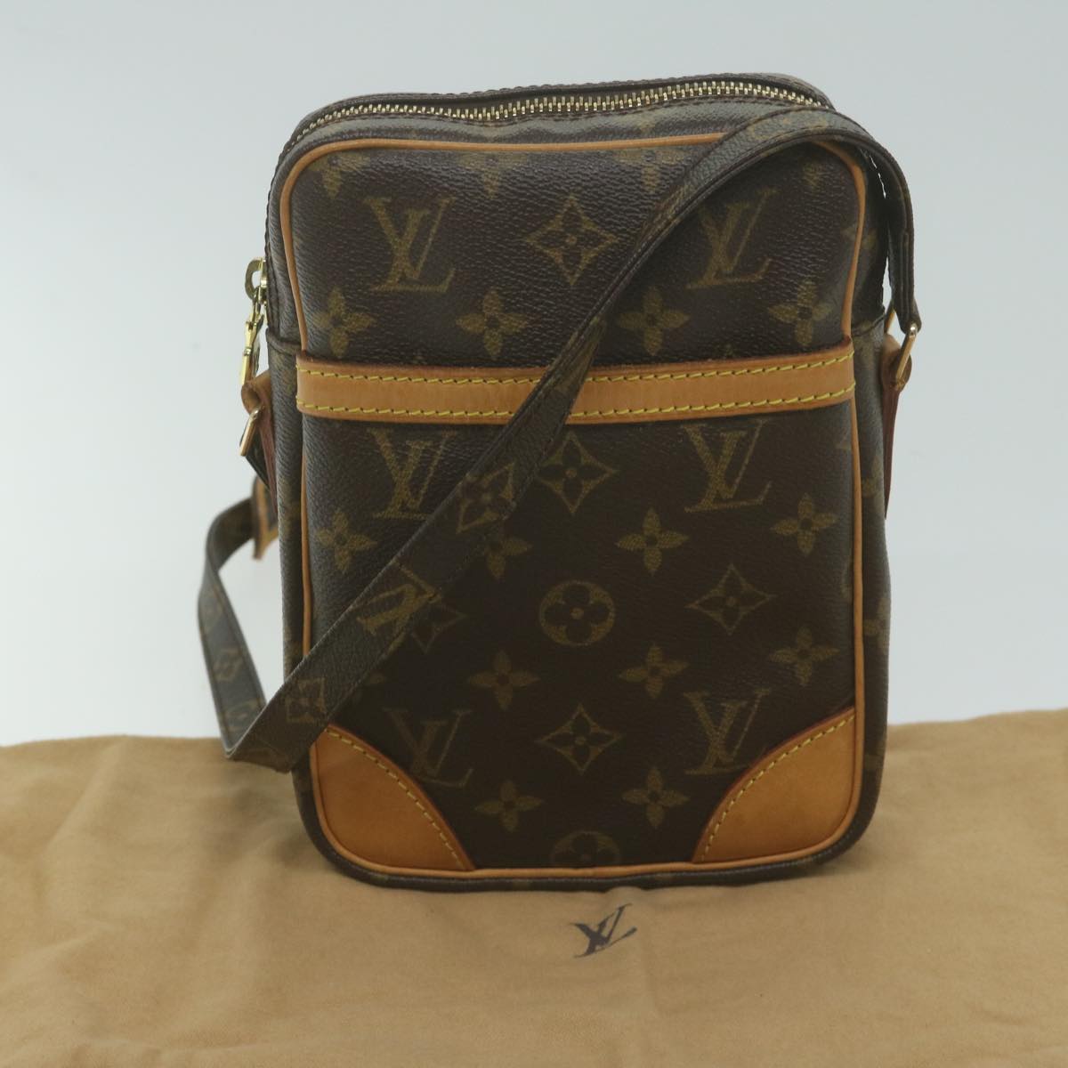 LOUIS VUITTON Monogram Danube Shoulder Bag M45266 LV Auth 65214