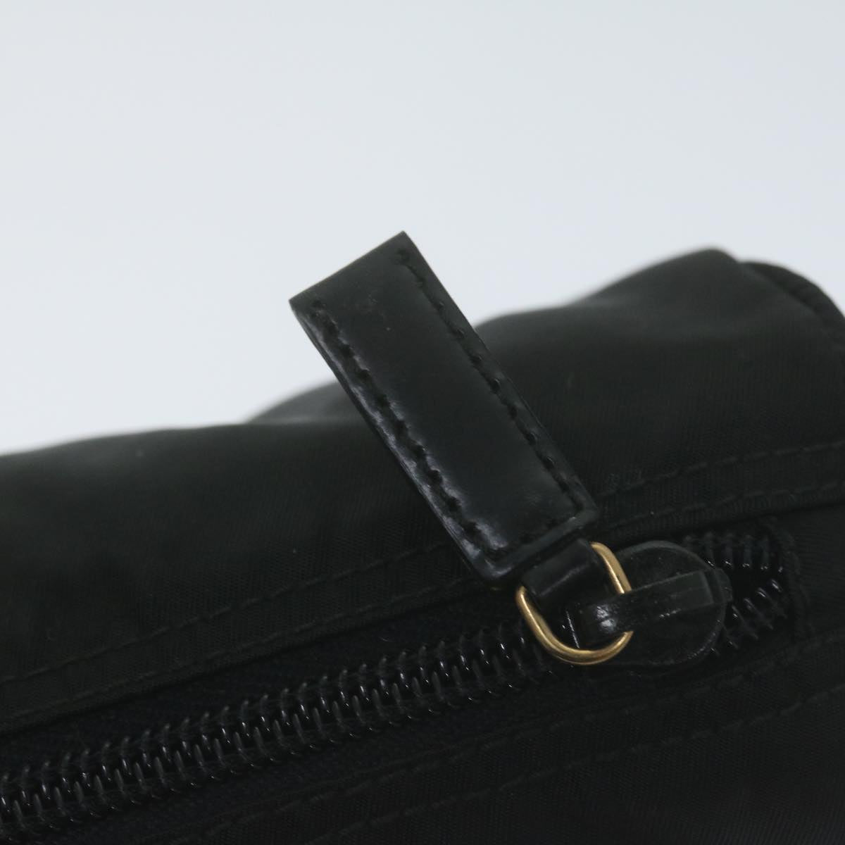 PRADA Pouch Nylon Black Auth 65222